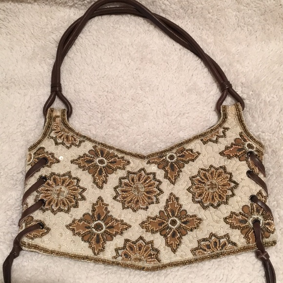 BCBGMaxAzria Handbags - BCBG Leather Clutch